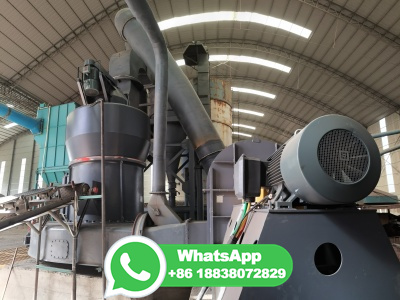 grinding mill installation operation and maintenance manual